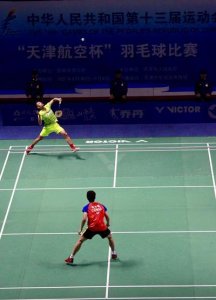 ​林丹夺得全运会羽毛球男子单打冠军