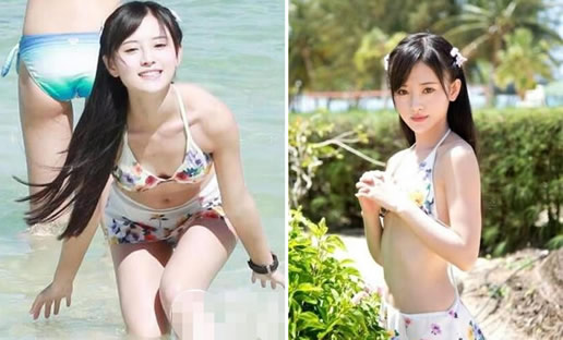 鞠婧祎泳装照片 看鞠婧祎穿泳装有多美