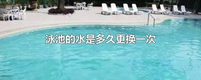 ​泳池的水是多久更换一次