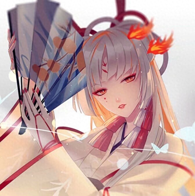 《阴阳师》不知火头像 | 离别之时，不需要任何语言