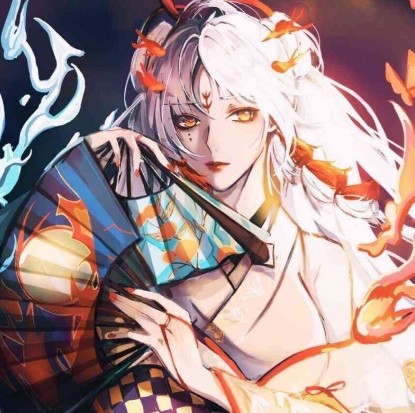 《阴阳师》不知火头像 | 离别之时，不需要任何语言