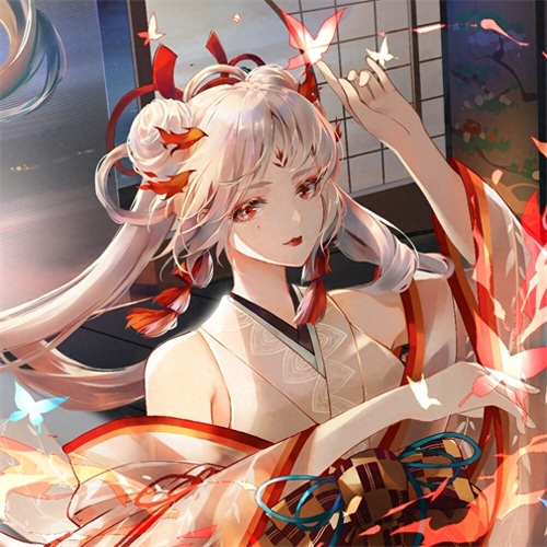 《阴阳师》不知火头像 | 离别之时，不需要任何语言