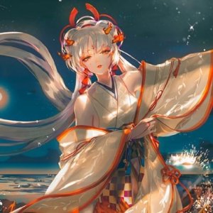 ​《阴阳师》不知火头像 | 离别之时，不需要任何语言