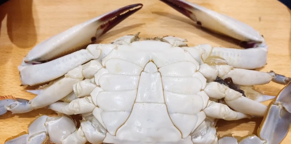 怎么判断梭子蟹能不能吃,梭子蟹哪个部位不能吃图解图6