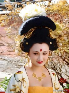 ​这才是“回眸一笑百媚生，六宫粉黛无颜色”，超经典的4版杨玉环