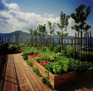 天楼种菜影响风水吗