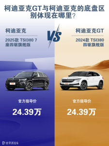 柯迪亚克GT和柯迪亚克有什么区别？底盘差异解析