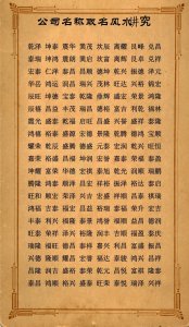 公司起名风水讲究吗