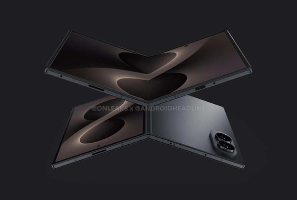首款宽折叠屏手机！三星Wide Fold曝光