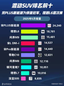  最好的油电混合车SUV有哪些？前十名推荐车型可参考