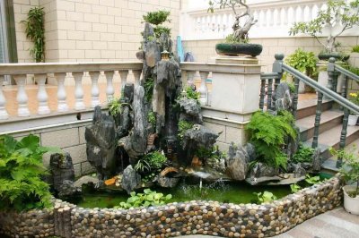 水池假山能改变风水吗