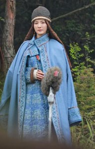 杨幂《江山大同》路透曝光，造型高度还原北魏女奴形象