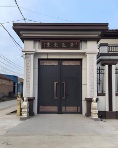 风水大门前有屋子好