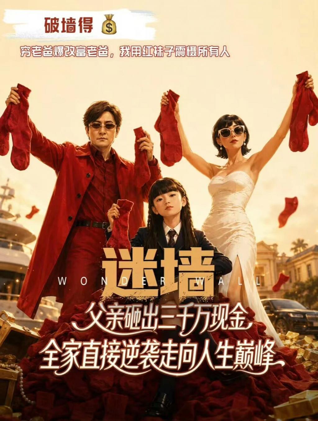 郭京飞再演“不靠谱”,温峥嵘变身黑大姐!荒诞悬疑剧《迷墙》今晚开播